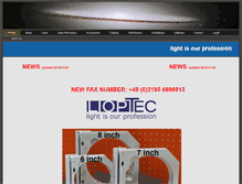 Tablet Screenshot of liop-tec.com